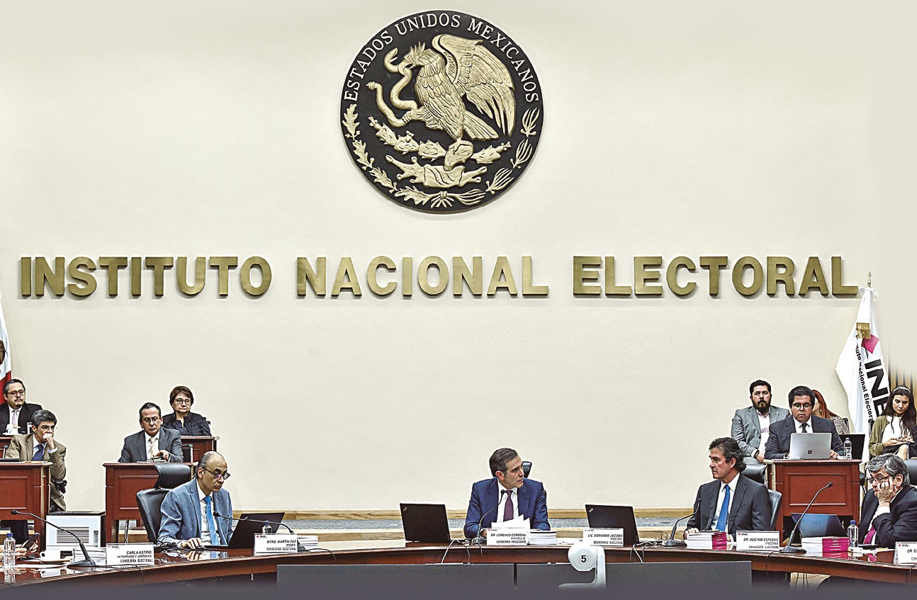 Presidencia del INE. Sucesión. Foto: Germán Canseco