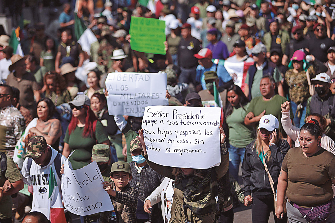 La manifestación del domingo 12